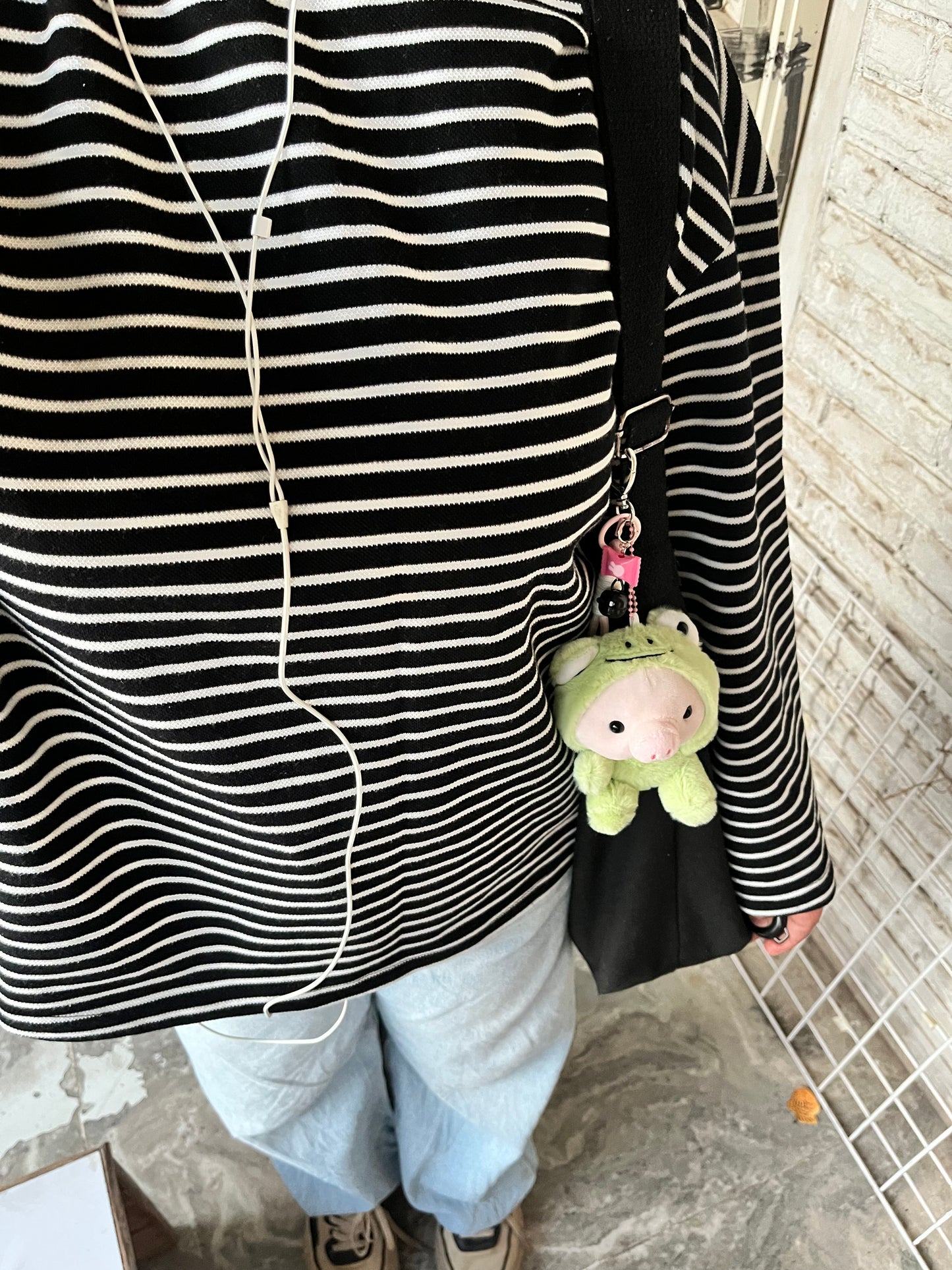 Piglet In Romper Bag Charm