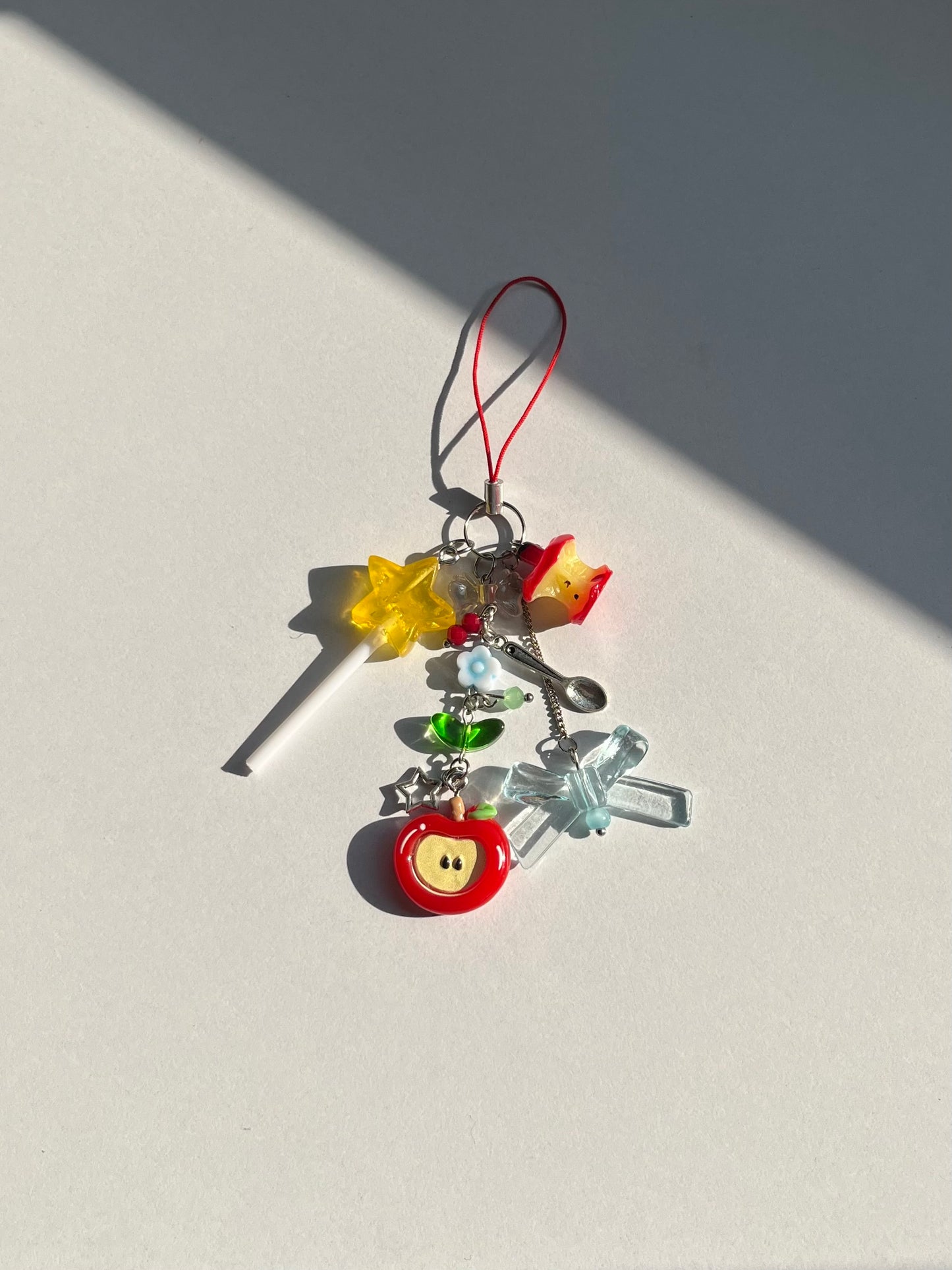 Apple Candy Phone charm