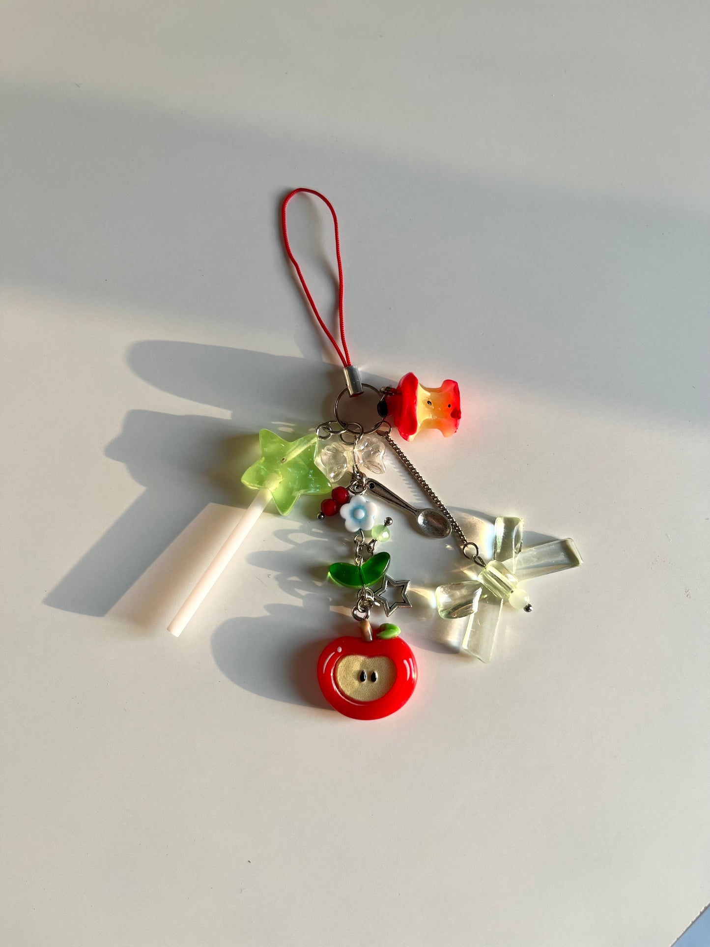 Apple Candy Phone charm