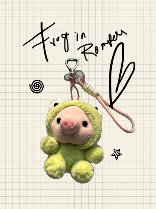 Piglet In Romper Bag Charm