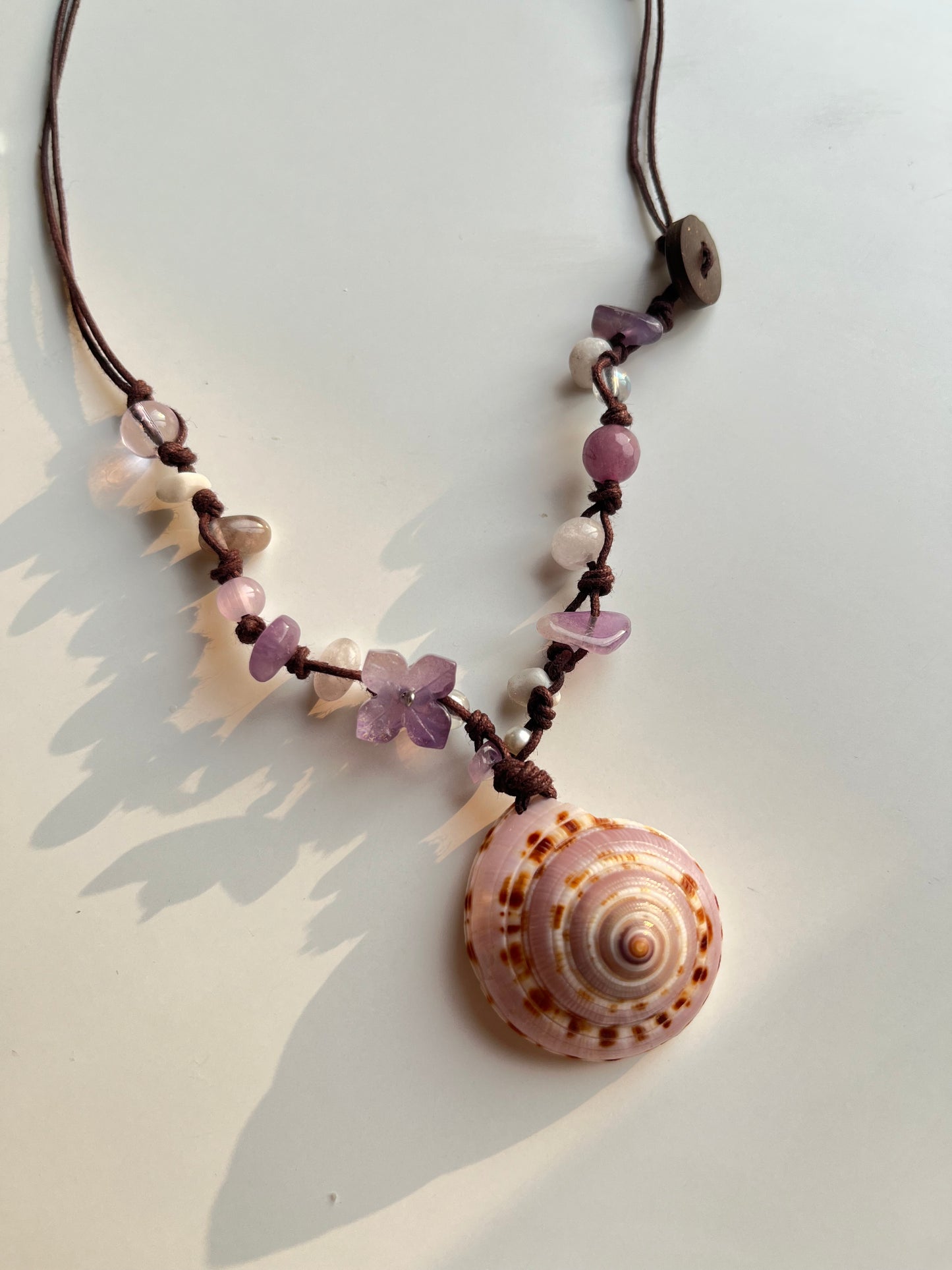 Divine Chakra neckpiece (lavender)