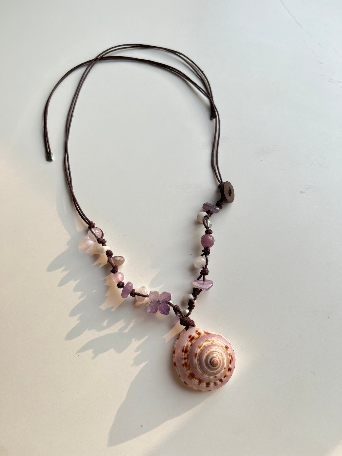 Divine Chakra neckpiece (lavender)