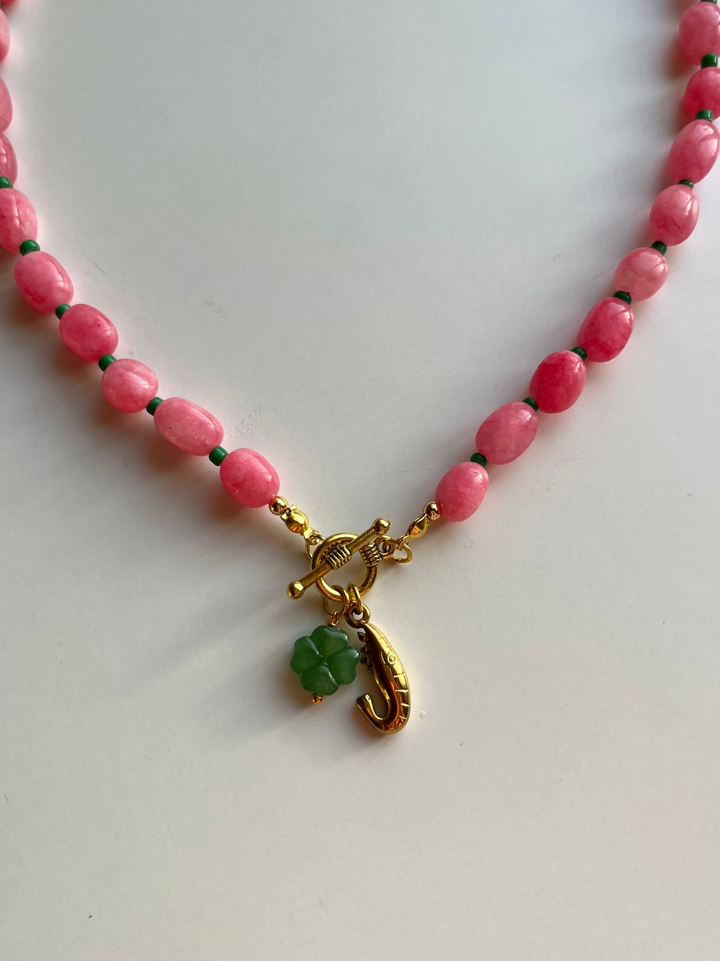 Salmon Bloom Neckpiece