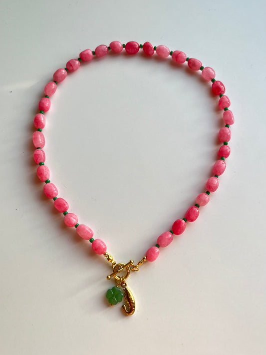 Salmon Bloom Neckpiece