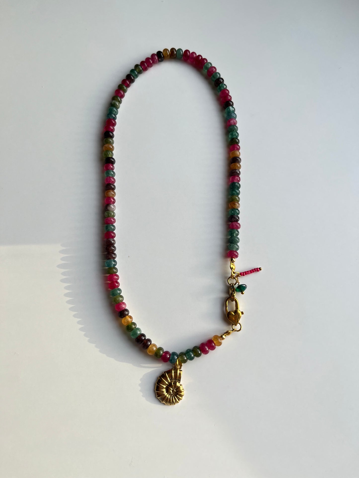 Shell in Forest Neckpiece