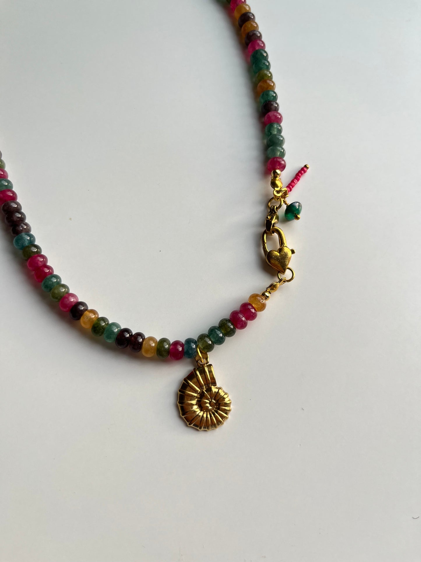 Shell in Forest Neckpiece